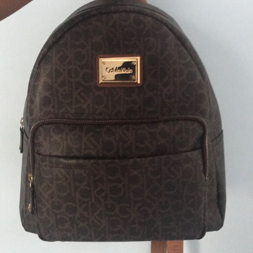 Calvin Klein logo backpack